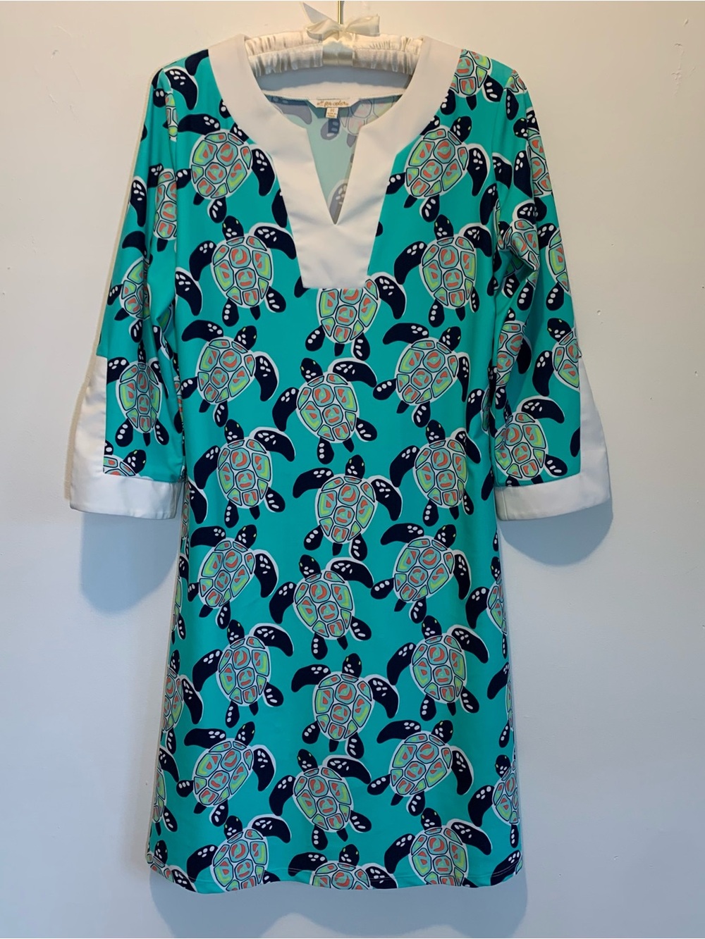 Sea Turtle Resort Shift Tunic Dress
